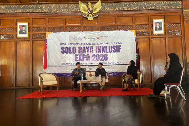 Prodi Sosiologi UNS Helat Seminar, Sosialisasi dan Ketenagakerjaan Inklusif